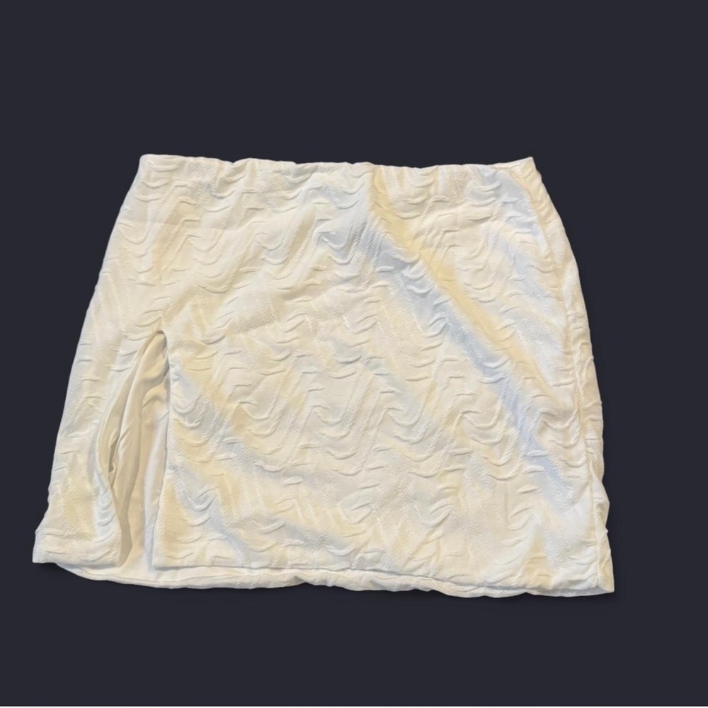 Princess Polly Earth Club white mini skirt